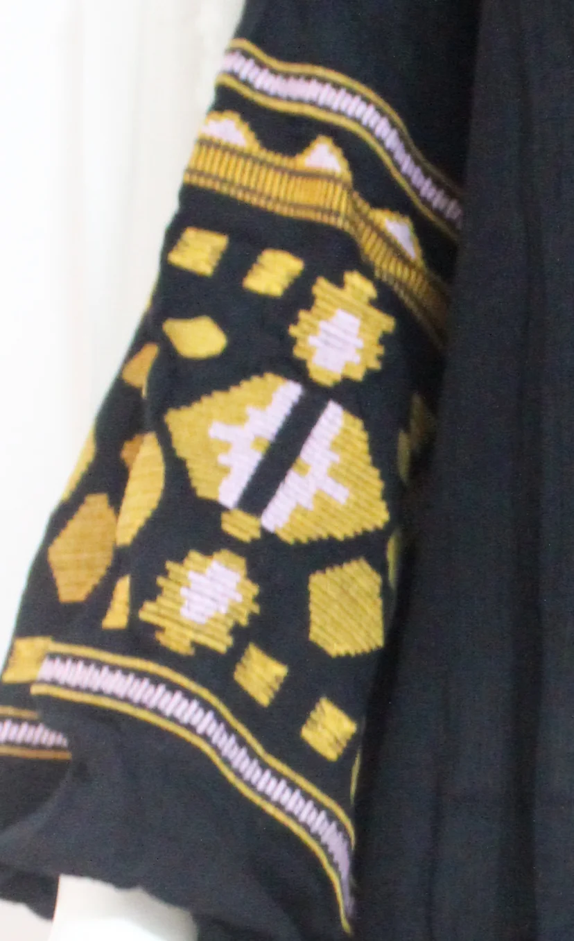 YACKALASI богемное женское платье Лето Vestido свободный вышитый Винтаж Плюс Размер Hoho