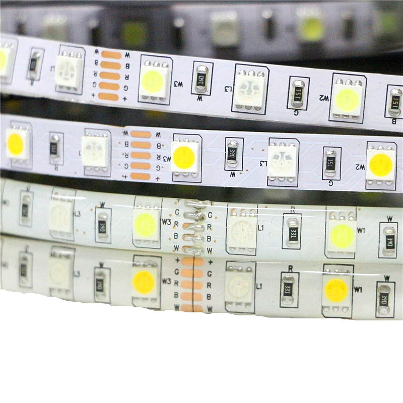 5 м/упак. SMD 5050 RGBW RGBWW Светодиодная лента DC 12 В 60 светодиодов/M IP20 IP65