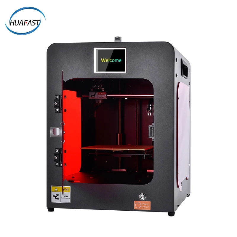 HUAFAST 3d принтер hs-мини цветной сенсорный экран маленький размер печати для детей семья школа студентов подарок игрушка Поддержка Прямая поставка