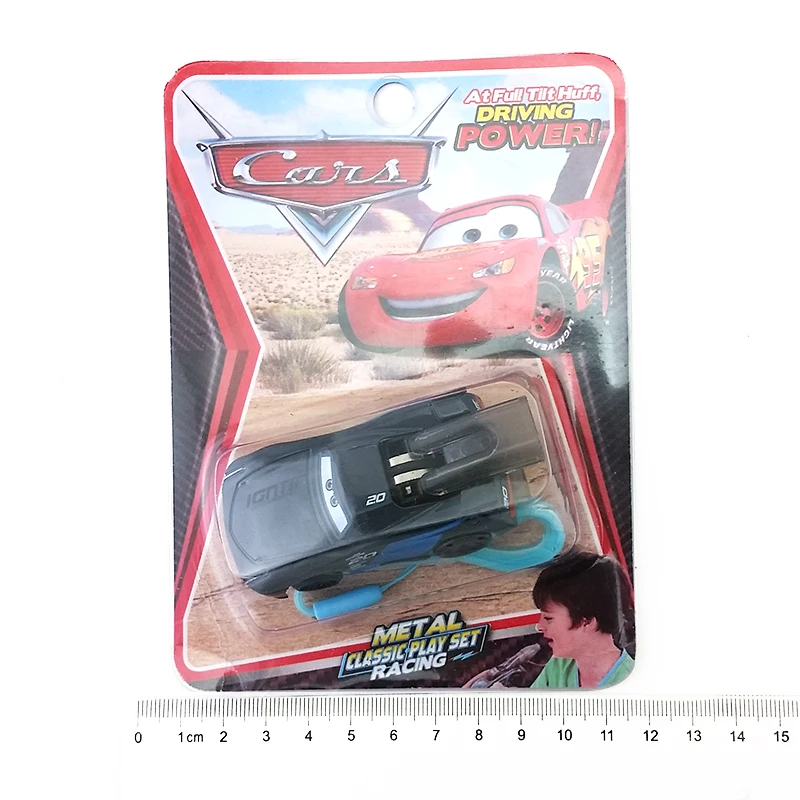 Disney Pixar Cars 3 Джексон шторм свисток с лентой в коробке 1:55 литая под давлением