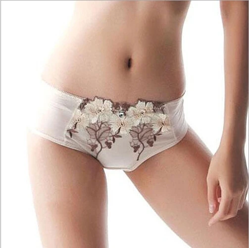 1 шт. женские трусы из лайкры с вышивкой Размеры M L XL XXL|lycra panties|panties for ladiespanties sale |