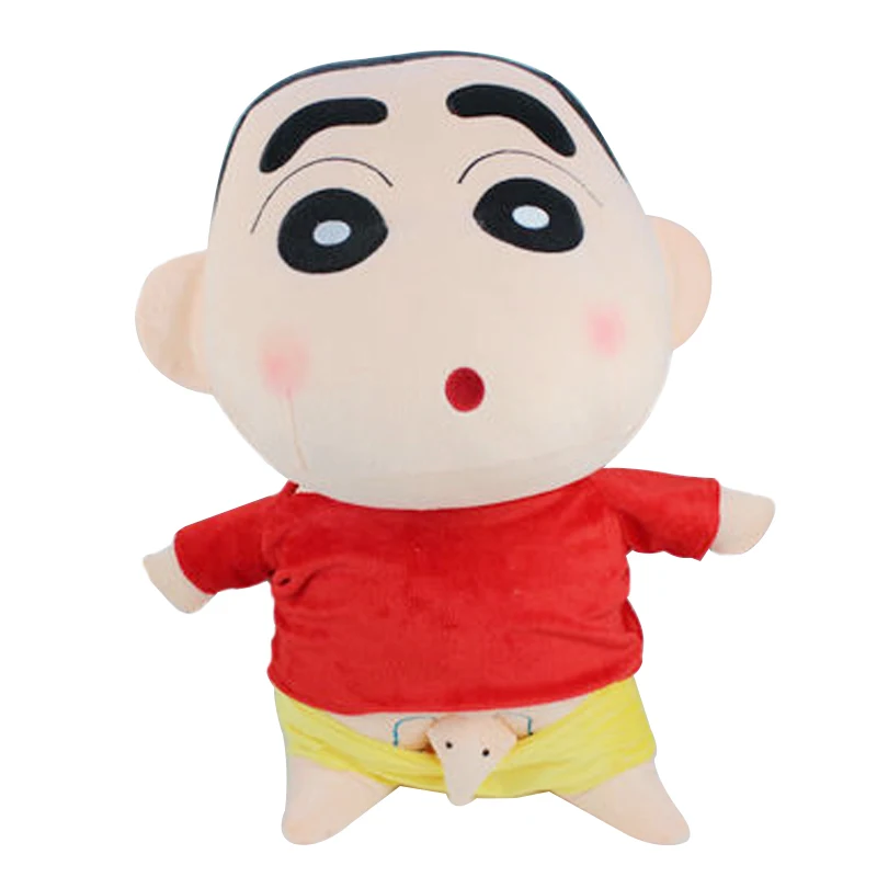 1 шт. 35 см озорной Crayon Shin-chan Мягкие плюшевые куклы короткая футболка с героями из японского аниме «Син-тян»; фигурки для лучший подарок