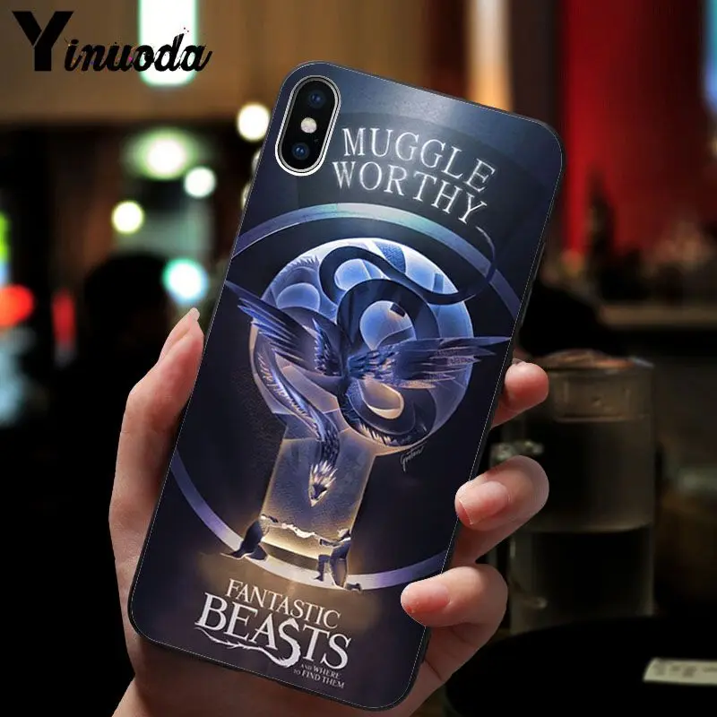 Yinuoda Фантастические звери клиент высокое качество чехол для телефона Apple iPhone 8 7 6 6S