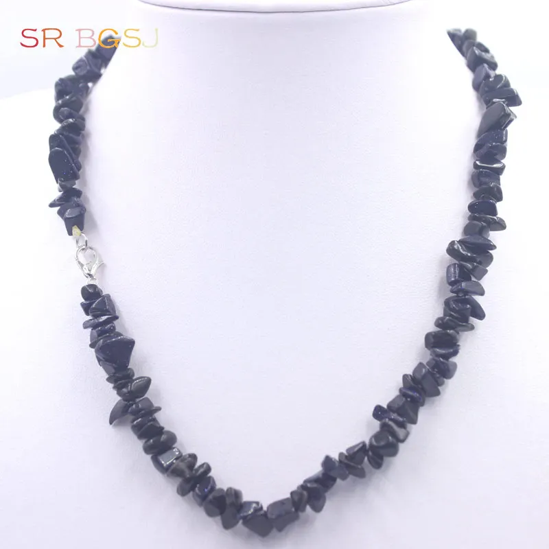 Бесплатная доставка Хит стиль 7-8 мм натуральный камень фишки ожерелье для женщин