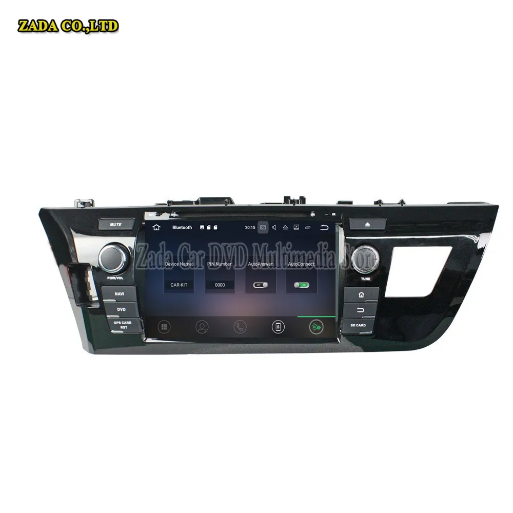 NAVITOPIA 8 дюймов 4 ядра 2 ГБ Android 1 автомобиль радио gps для Toyota levin 2014 с поддержка