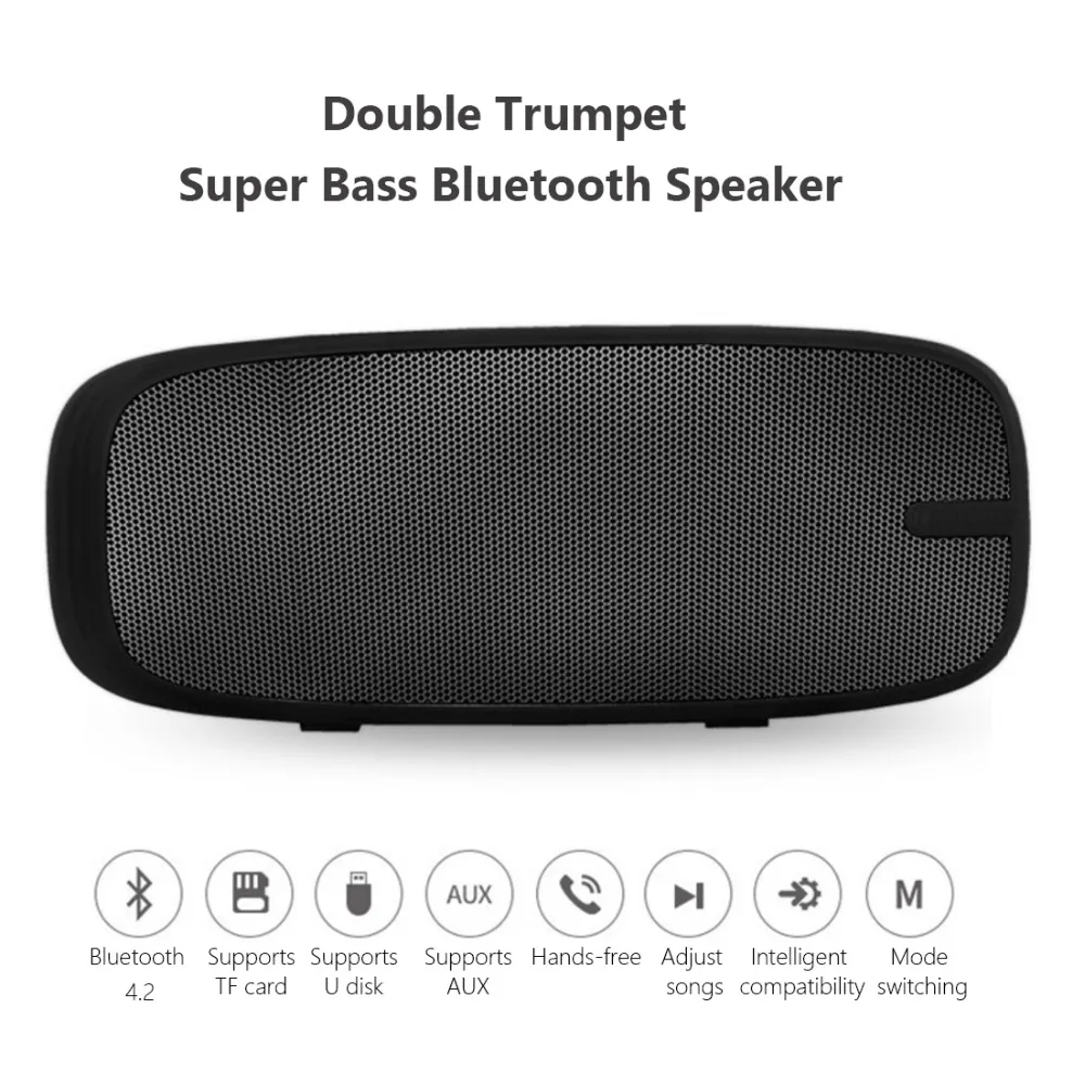 Питьевой Bluetooth Динамик s Беспроводной открытый для телефона с микрофоном Lound 3D