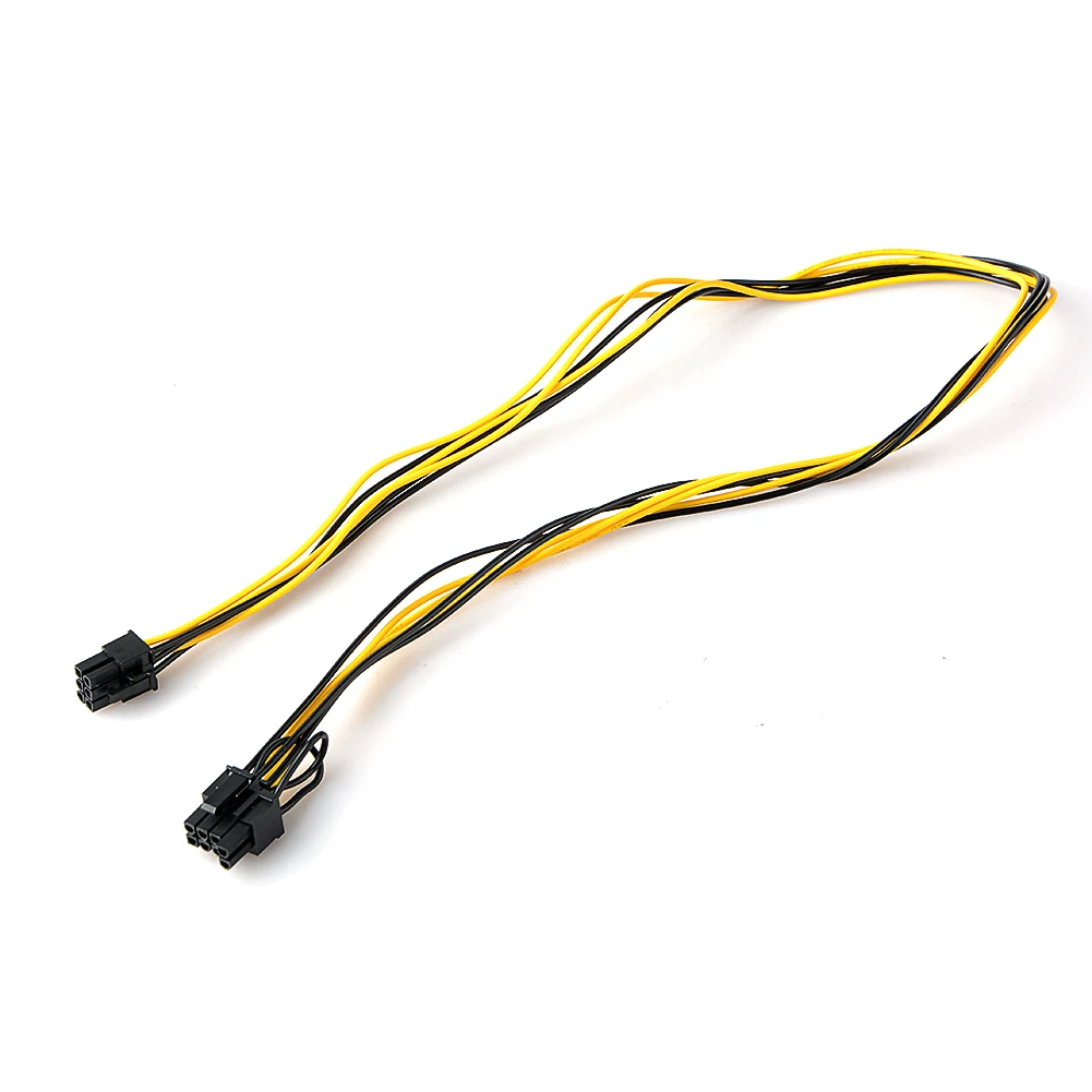 6 контактный PCI Express на 2 X PCIe 8 (6 + 2) Pin Материнская плата Видеокарта e VGA разветвитель