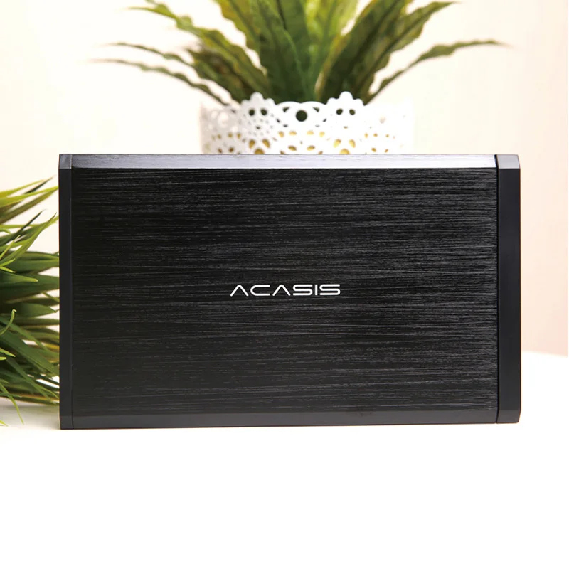 Алюминиевый корпус для внешнего жесткого диска 3 5 дюйма USB 0 SATA 4 ТБ|hard disk enclosure|disk