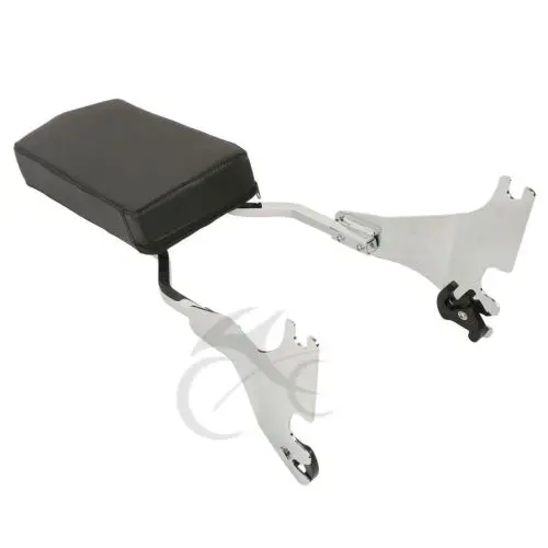 Регулируемая черная спинка Sissy бар для Harley Sportster 883 1200 на заказ 04 18 XL883 XL1200 SuperLow 48 72