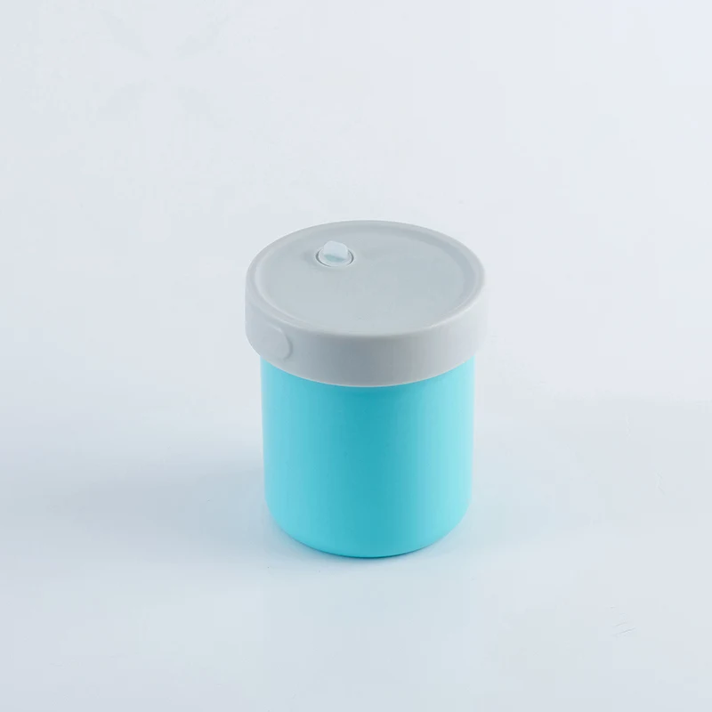 ONEUP герметичный Ланч-бокс, портативный BPA бесплатно, Bento box с столовыми приборами, миска для супа, Термосумка, контейнер для еды с микрозащитой - Цвет: Blue Bowl