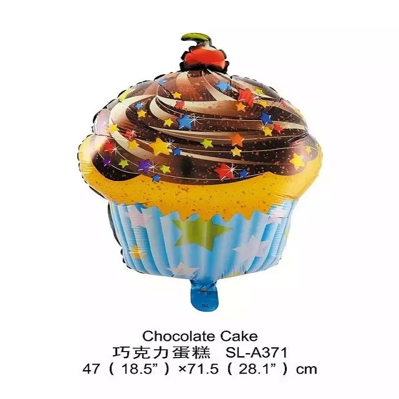 30 шт./лот шарики в виде шоколадного торта для маленьких девочек и мальчиков
