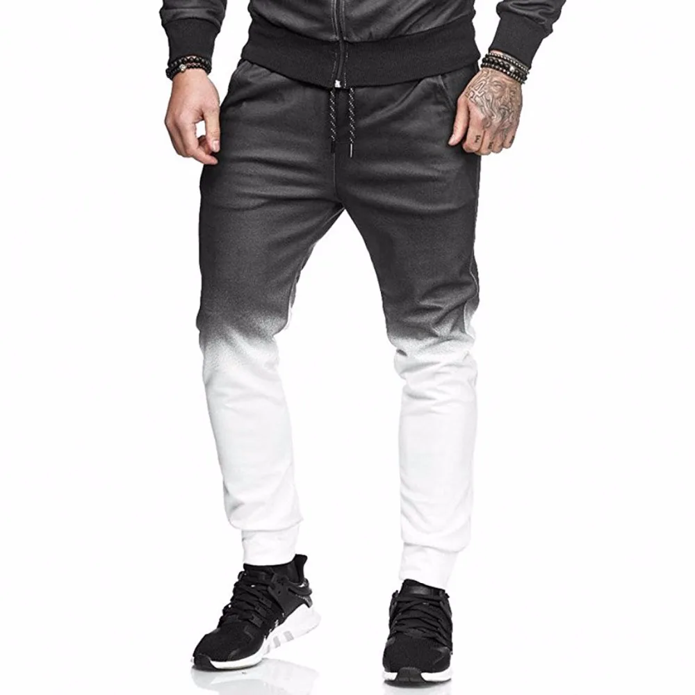 2018 брендовые новые золотые медали фитнес повседневные эластичные брюки стрейч