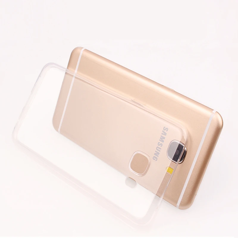 Прозрачный гелевый Прозрачный чехол для samsung Galaxy C5 C7 Pro C10 c5000 c5010 c7000 c7010 Мягкий ТПУ чехол для телефона s