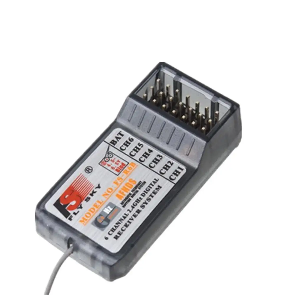 FlySky FS-R6B 2.4Ghz 6CH RC AFHDS FS R6B Receiver for i6 i10 T6 CT6B TH9x Transmitter Remote Control Parts | Игрушки и хобби