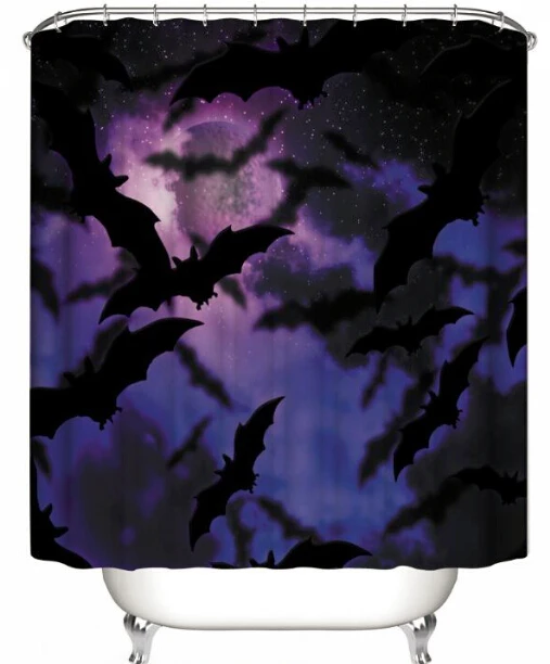 Хэллоуин Луна замок дерево декоративная Водонепроницаемая муiltfunction ткань