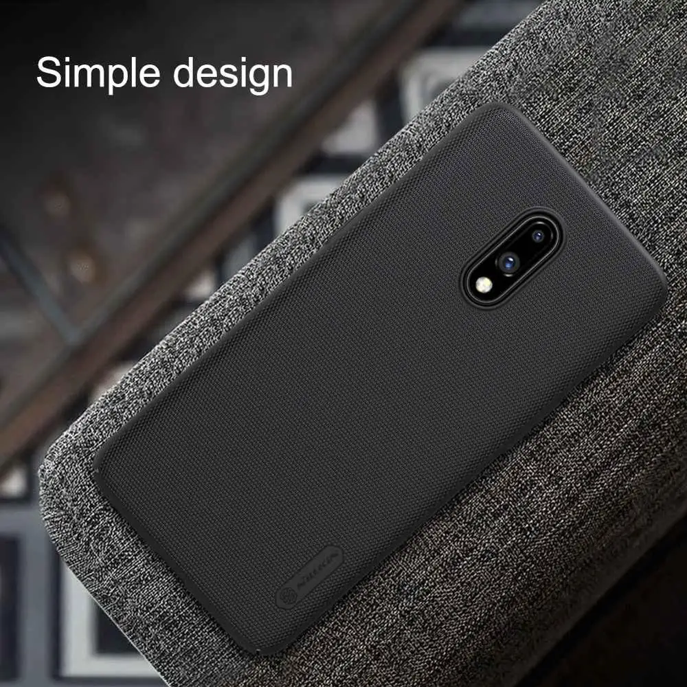 Oneplus 7 case armor cover 6 41&quot Nillkin shockproof for frosted shield hard plastic coque etui 360 on | Мобильные телефоны и