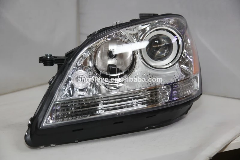 Для Mercedes Benz W164 ML280 ML320 ML350 светодиодный головной светильник 2005 2008 год с желтым