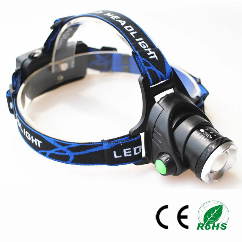 Super bright 5000LM 12W XML-T6 LED Headlamp Headlight 18650 flashlight head light led lamp night without battery | Лампы и освещение