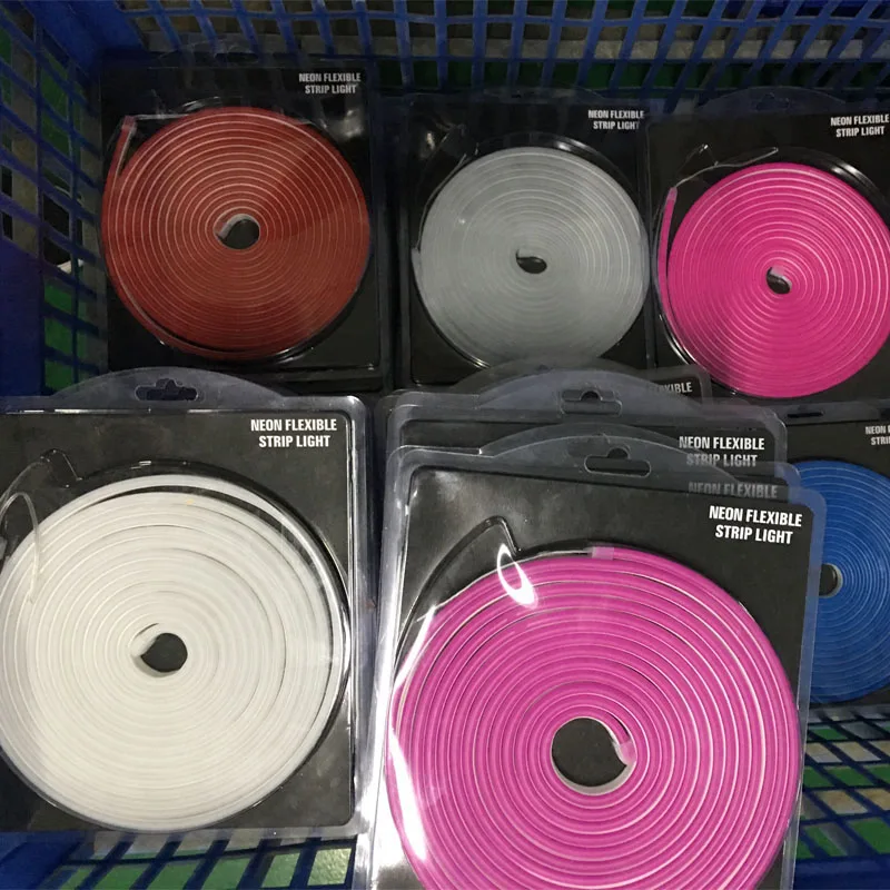 

12V LED Neon Light Strip Flexible Outdoor Christmas Fairy LED Strip decor Tube 2835 120LEDs/M String waterproof Lamp for kitchen