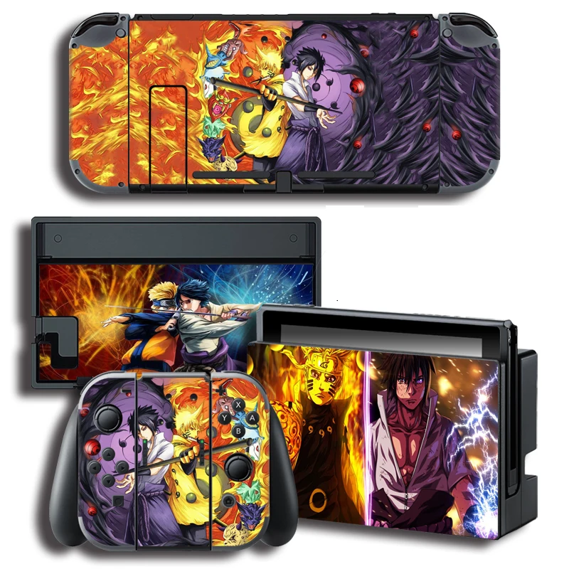 Защитная обложка BORUTO NARUTO Виниловая наклейка для консоли Nintendo Switch NS + контроллер