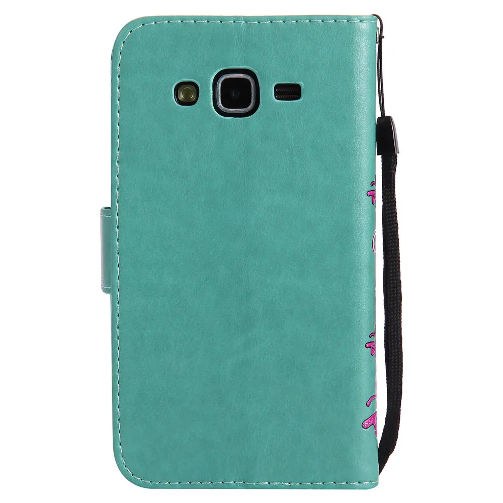 Чехол бабочка для Samsung Galaxy J5 J 5 2015 J500F J500H/DS цветочный кожаный флип чехол кошелек
