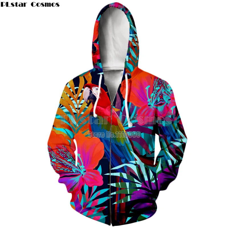 

Newest Parrot Men hooded Hip Hop Hrajuku brid Funny 3d pullover Women Mens Wear Clothing Unisex Casual Tops sweatshirt hoodies