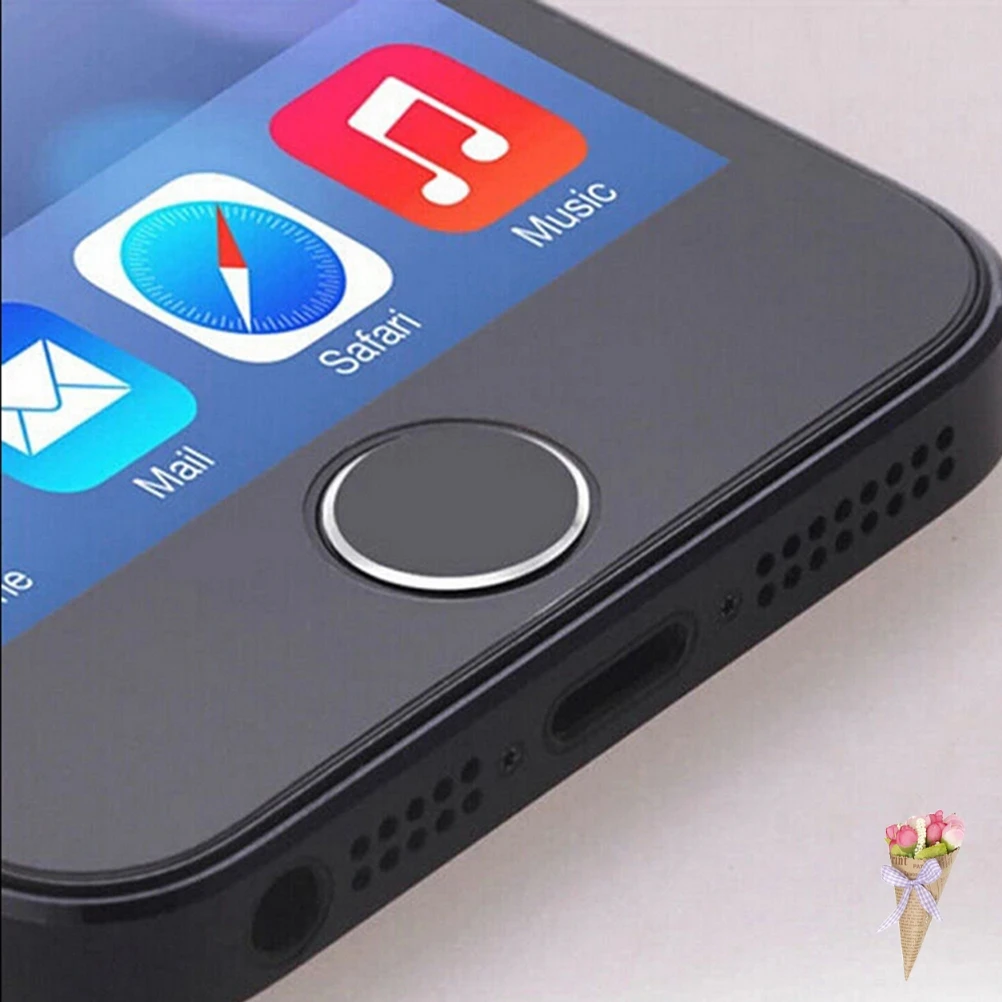 Клавишная крышка для iPhone 5 5S 6 6plus поддержка разблокировки отпечатком пальца