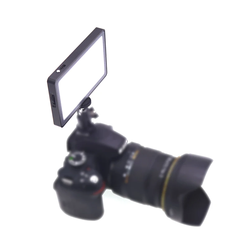 Камера фото заполняющий свет с магнитным oled дисплеем 96 LED для DSLR камеры видео