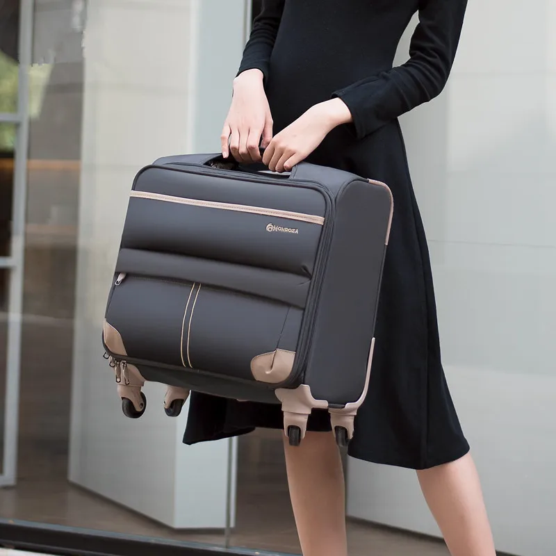 Многослойный дорожный чемоданчик 18 дюймов багажная сумка для ноутбука из