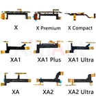 Оригинальные кнопки вклвыкл громкости Боковая кнопка питания гибкий кабель для Sony Xperia X XA XA1 XA2 XA3 1 2 3 Plus ультракомпактный Премиум