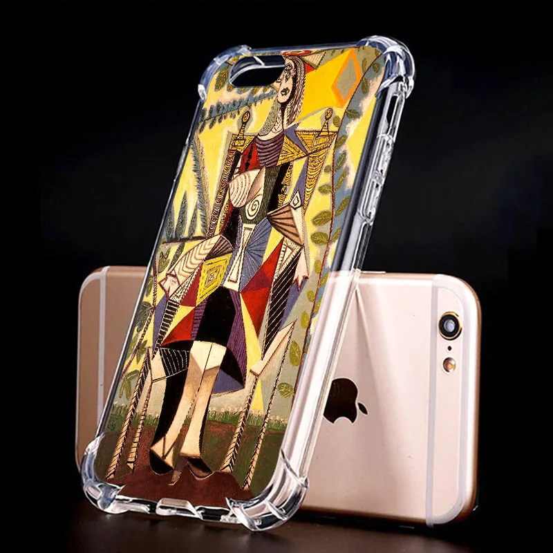 Lotezly для iphone 6S корпус толщиной прозрачный Soft Shell утолщение воздуха сумка