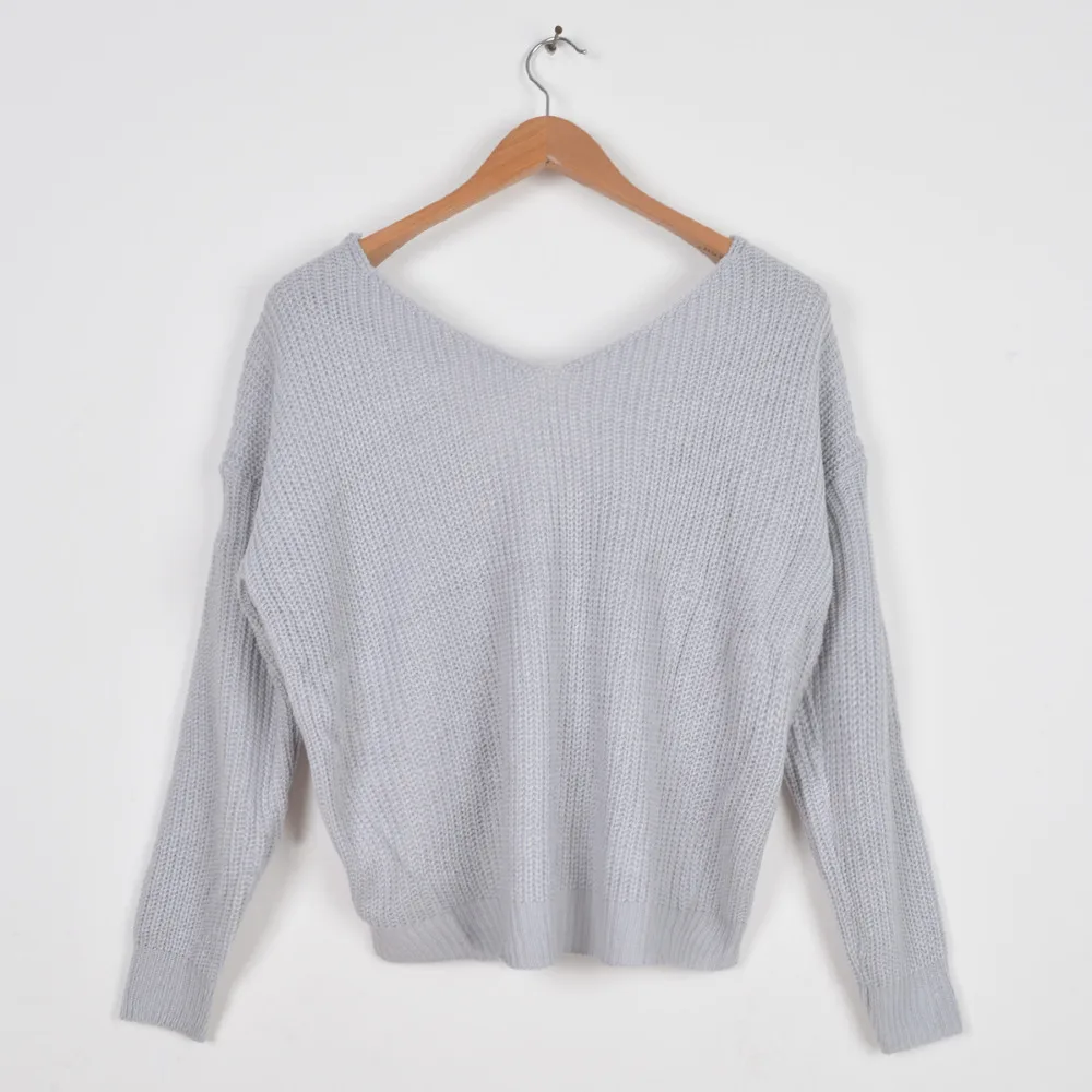 Для женщин Свитеры для V Средства ухода за кожей Шеи витой назад свитер Пуловеры с