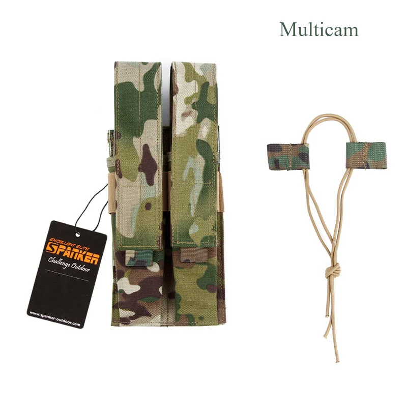 Отличный Элитный бизань Открытый военный Molle сумки трансформер KRISS/MP7 двойной подсумок охотничья сумка тактическое снаряжение