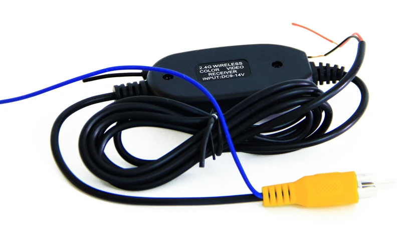 BigBigRoad 2,4G беспроводной RCA видео FM комплект передатчика с триггерной проволокой для автомобильного монитора заднего вида резервная камера заднего вида
