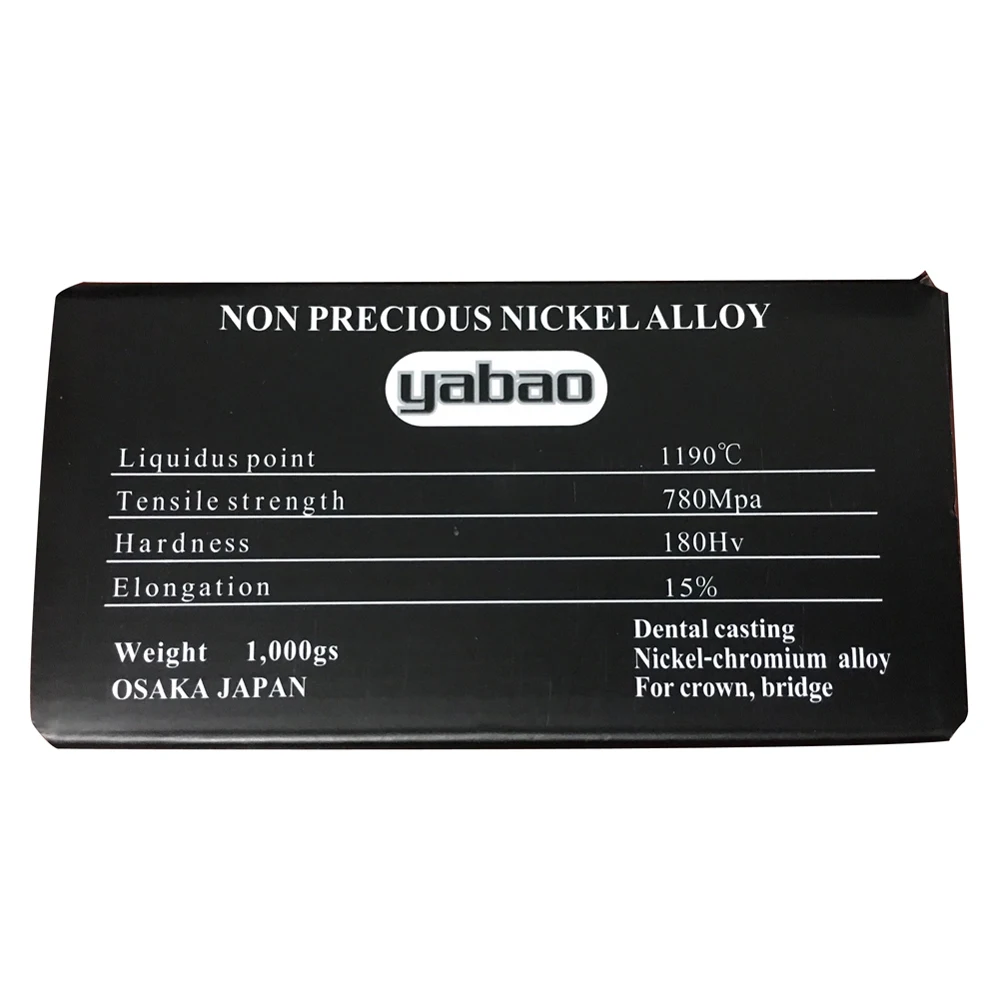 Новинка недрагоценный никель хромовый сплав металла для стоматологической