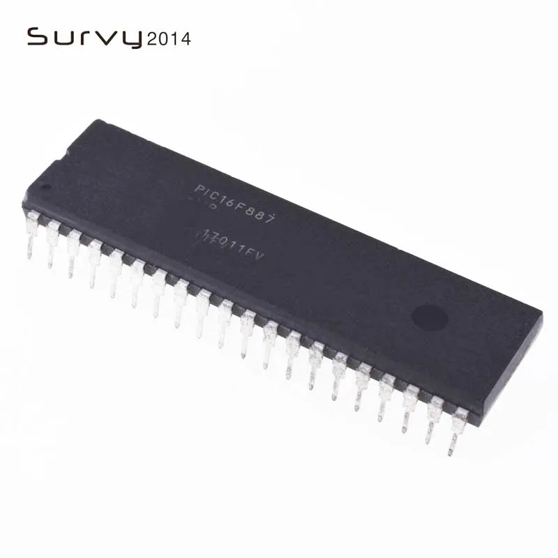 PIC16F887 I/P DIP 40 новый оригинальный IC в наличии!|Интегральные схемы| |