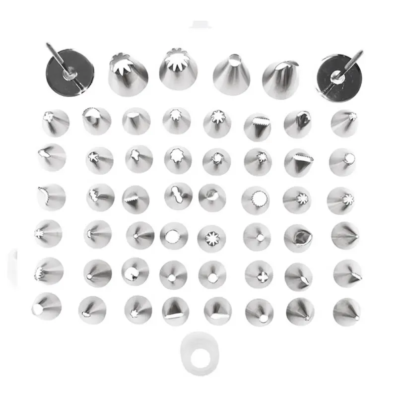 OBRKING 52 шт./компл. сопла из нержавеющей стали для обледенения цветов русские насадки украшения торта