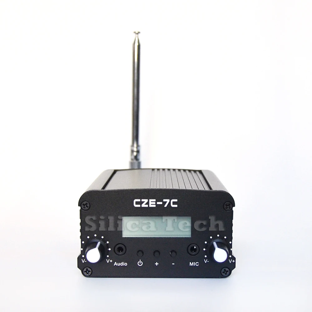 CZE-7C 7 Вт стерео PLL fm-передатчик вещания радиостанции+ PS Ant kit