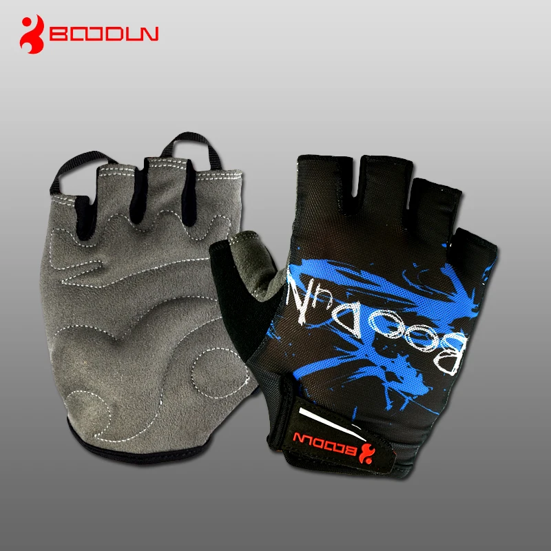 Брендовые мужские и женские перчатки для велоспорта с полупальцами летние