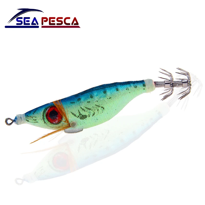 SEAPESCA Рыболовная Приманка 10 см 3D глаза Topwater Laser Minnow твердая арифметическая воблер