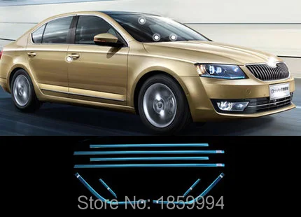 Нижнее нижнее окно декоративная полоса отделка наклейка крышка для 2014 2017 Skoda octavia