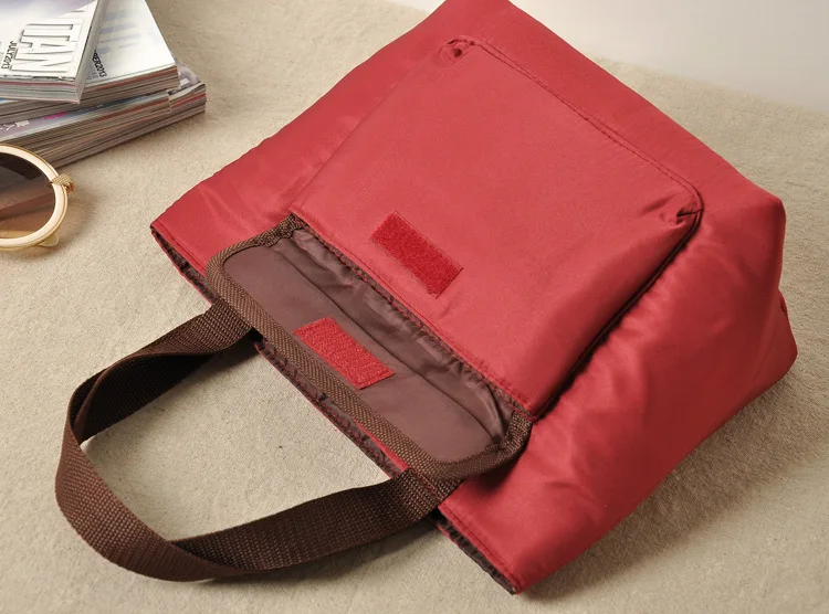 Lunchbag Водонепроницаемая boxbag качественные экспортные сумки для ланча красная