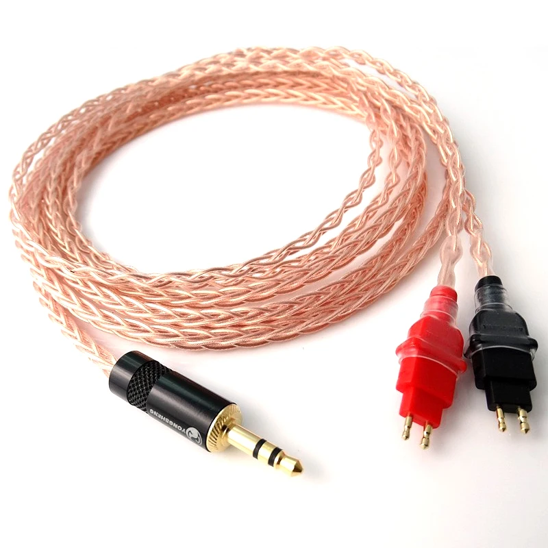 1 5 м/шт. 8-ядерный 5N PCOCC медный кабель для улучшенных наушников HD580 HD600 HD650 наушники |