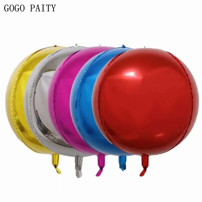 GOGO PAITY Новый 22 дюймовый монохромный круглый 4D шар украшение для свадебной