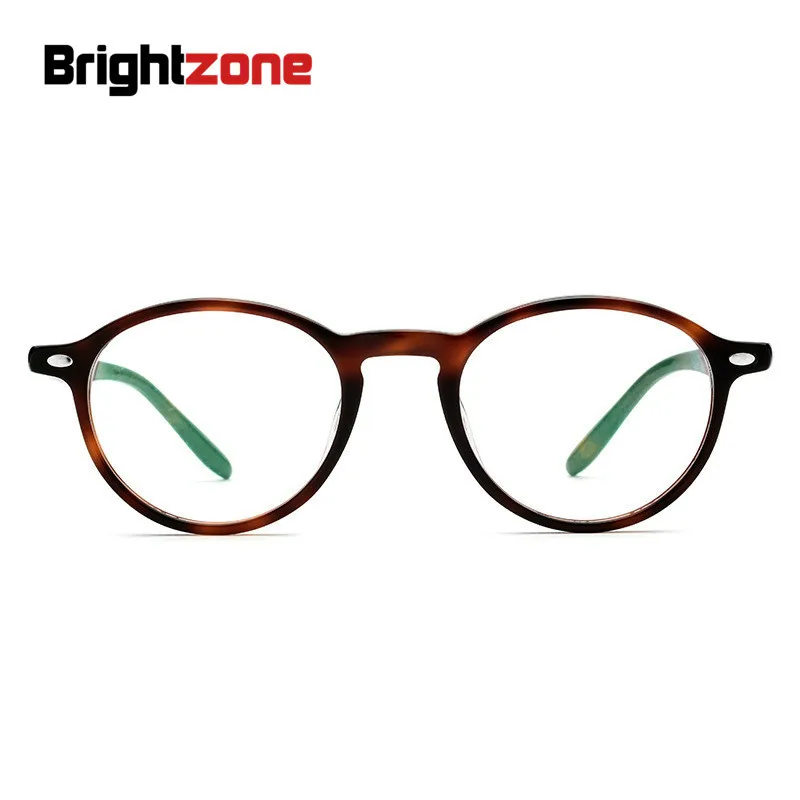 Brightzone высокое качество ацетат анти синий луч света очки марки прозрачные Плано