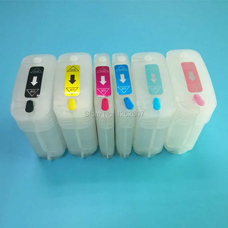 BOMA HP84 HP85 заправляемые картриджи с чипами ARC для принтеров HP Designjet 30 90 130 84 85 |