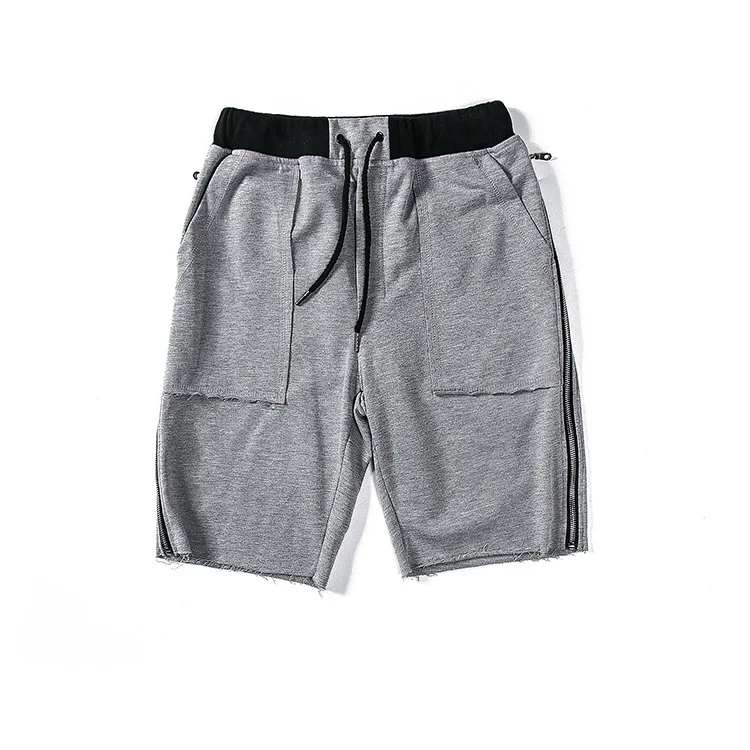 2017 Best качество сбоку Застёжки молнии Джоггеры мужские/женские Шорты для женщин