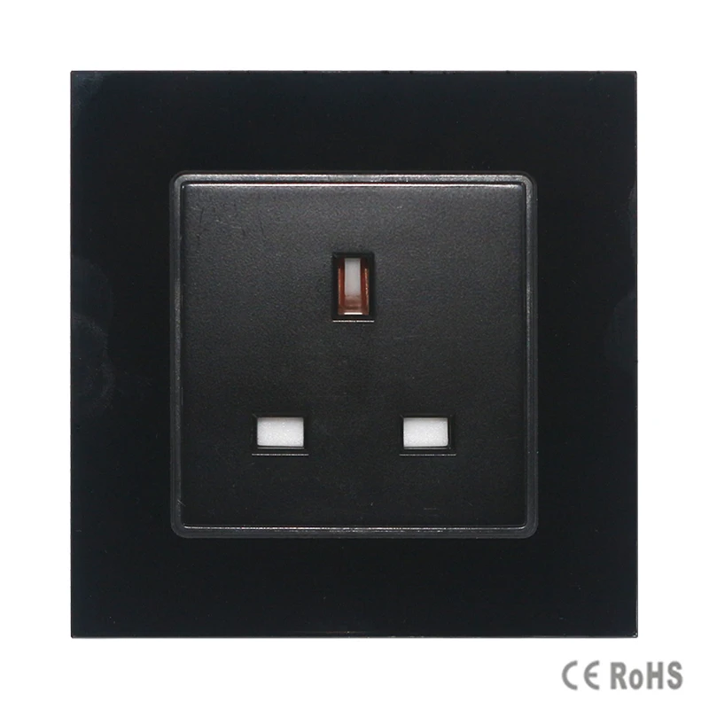 Производство черная Хрустальная стеклянная панель новая модель настенная