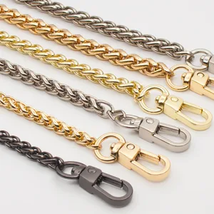 Женские модные сумочки вспомогательная цепь, модные новые аксессуары для кошелька, цепочка, однотонная цепочка с ручками, сумка на ремне