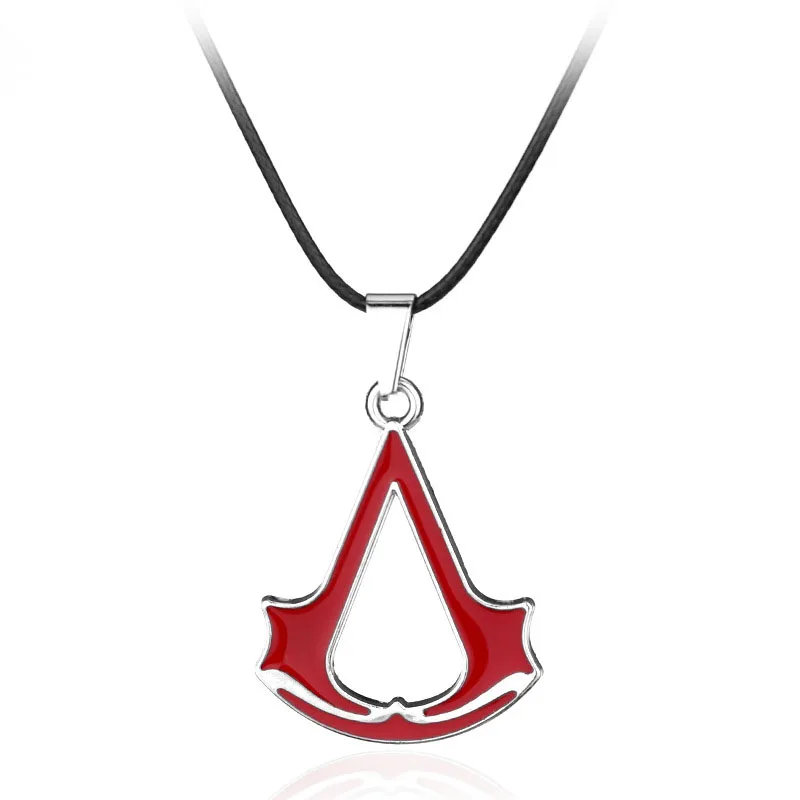 Эцио из Assassins Creed, ожерелье из титанового сплава, ожерелье с подвеской из нержавеющей стали для мужчин и женщин